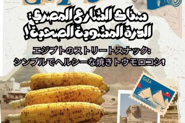 سناك الشارع المصري: الدرة المشوية الصحية !