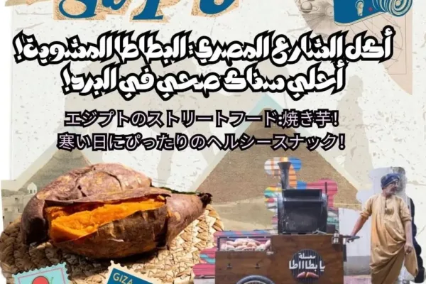 أكل الشارع المصري: البطاطا المشوية!