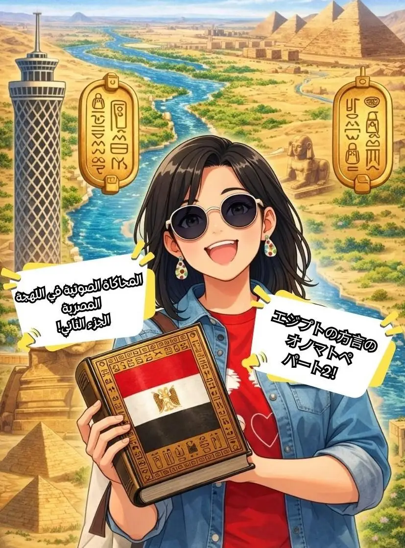 المحاكاة الصوتية في اللهجة المصرية - الجزء الثاني!