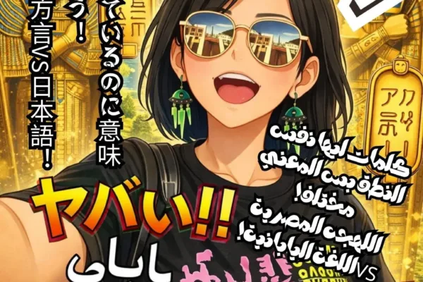 発音が似ているのに意味が全く違う！エジプト方言VS 日本語（パート１）！