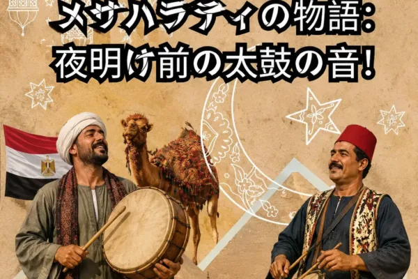 حكاية المسحراتي: صوت الطبلة قبل الفجر!